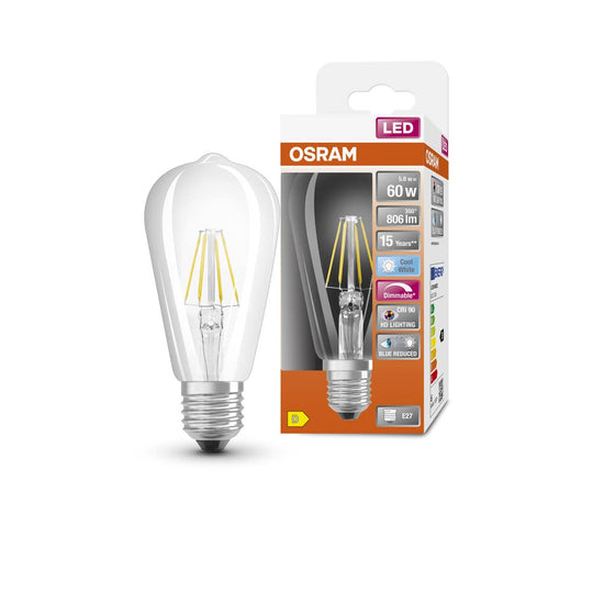 Bombilla inteligente  Hama E14, WiFi, Luz regulable, 4.5W, Alexa, Google  Assistant, LED, Multicolor, A+