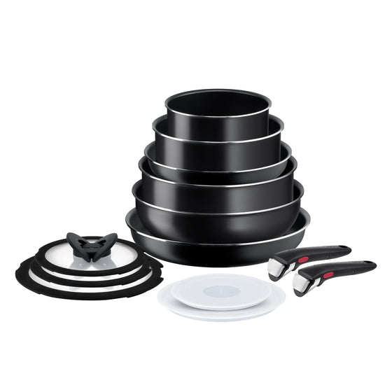 Tefal Ingenio Natural On - Juego 3 piezas: sartenes 24/28 cm +