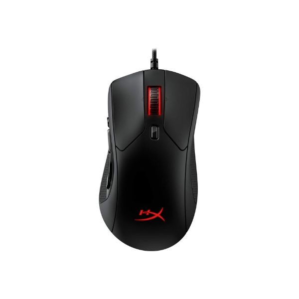 HyperX Pulsefire Raid Mouse para juegos, 11 botones programables, RGB, diseño ergonómico, empuñaduras laterales
