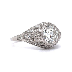 Art Deco Diamon Engagement Ring