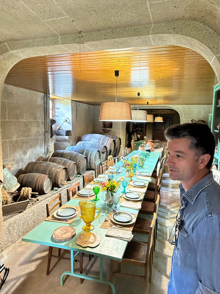 Nuno Mira do Ó and lunch at the Quinta do Santiago winery