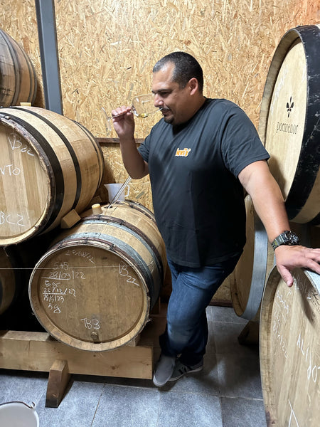 Pedro Coelho, the winemaker at Pormenor