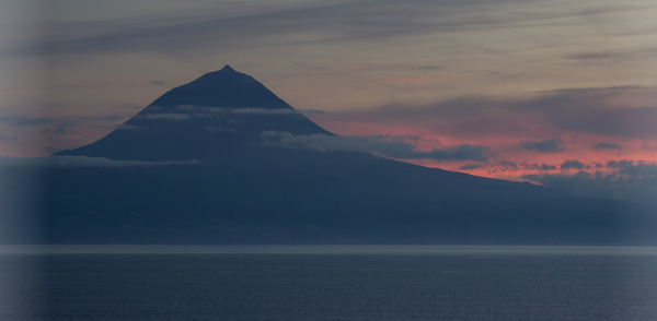 Mount Pico on Pico island in the Azores archipelago