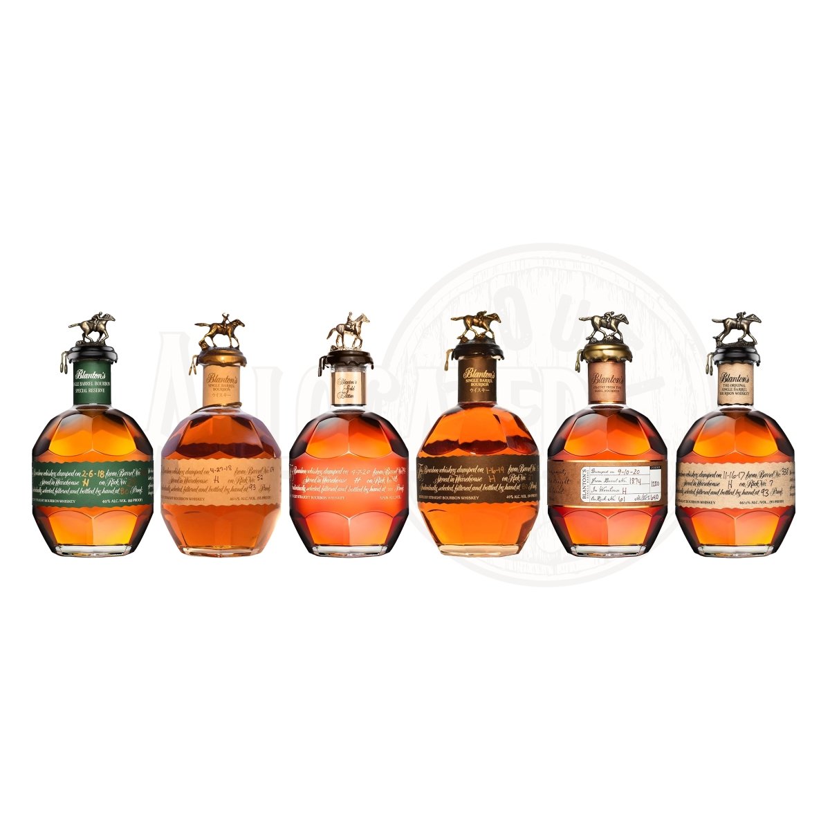 Blanton's Full Lineup Collection Bundle