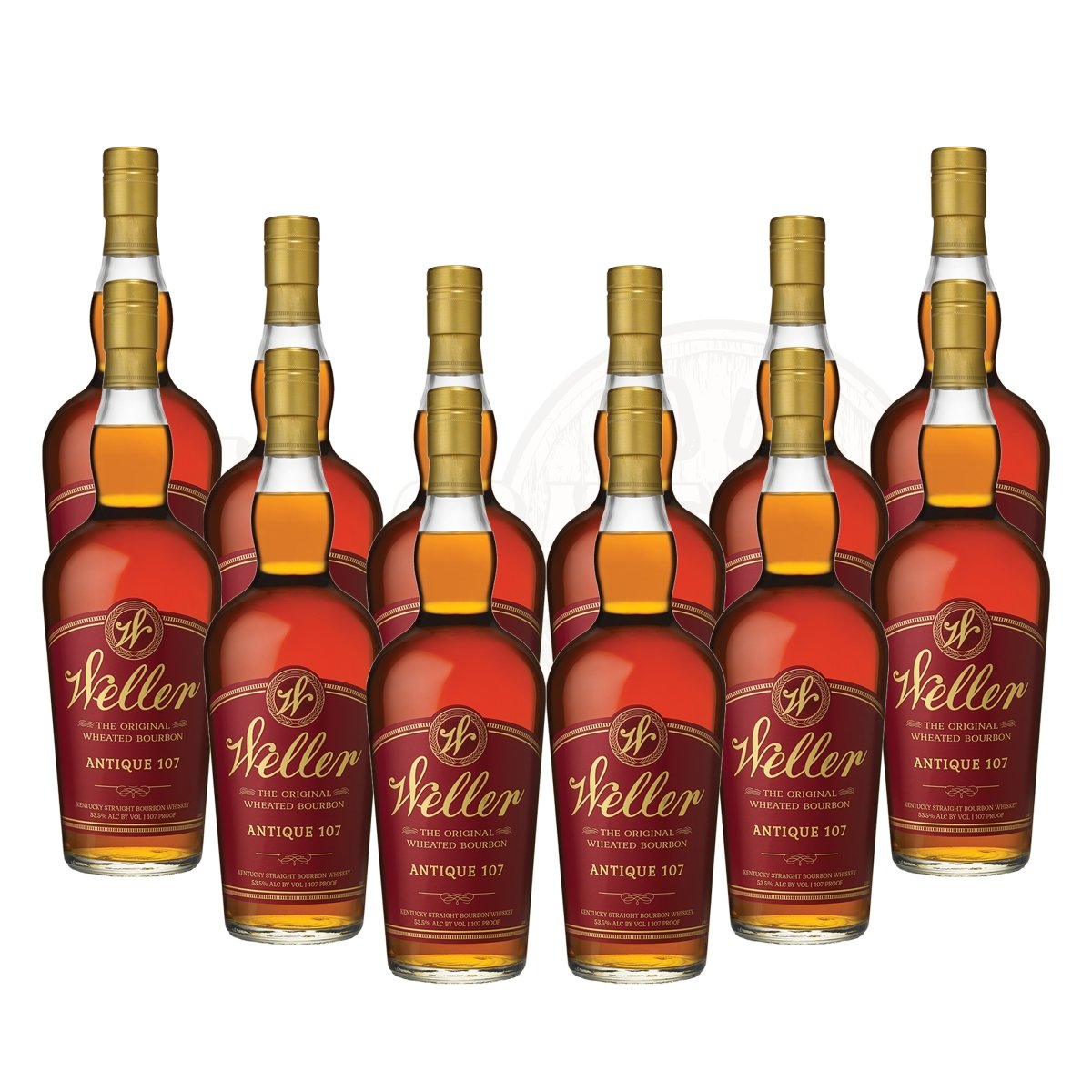 W.L. Weller Antique 107 Bourbon - 12 Pack