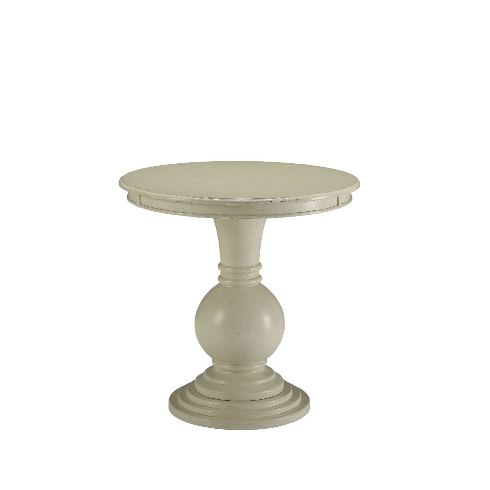 ACME Alyx Antique White Accent Table Model 82818