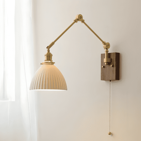 swing arm wall light
