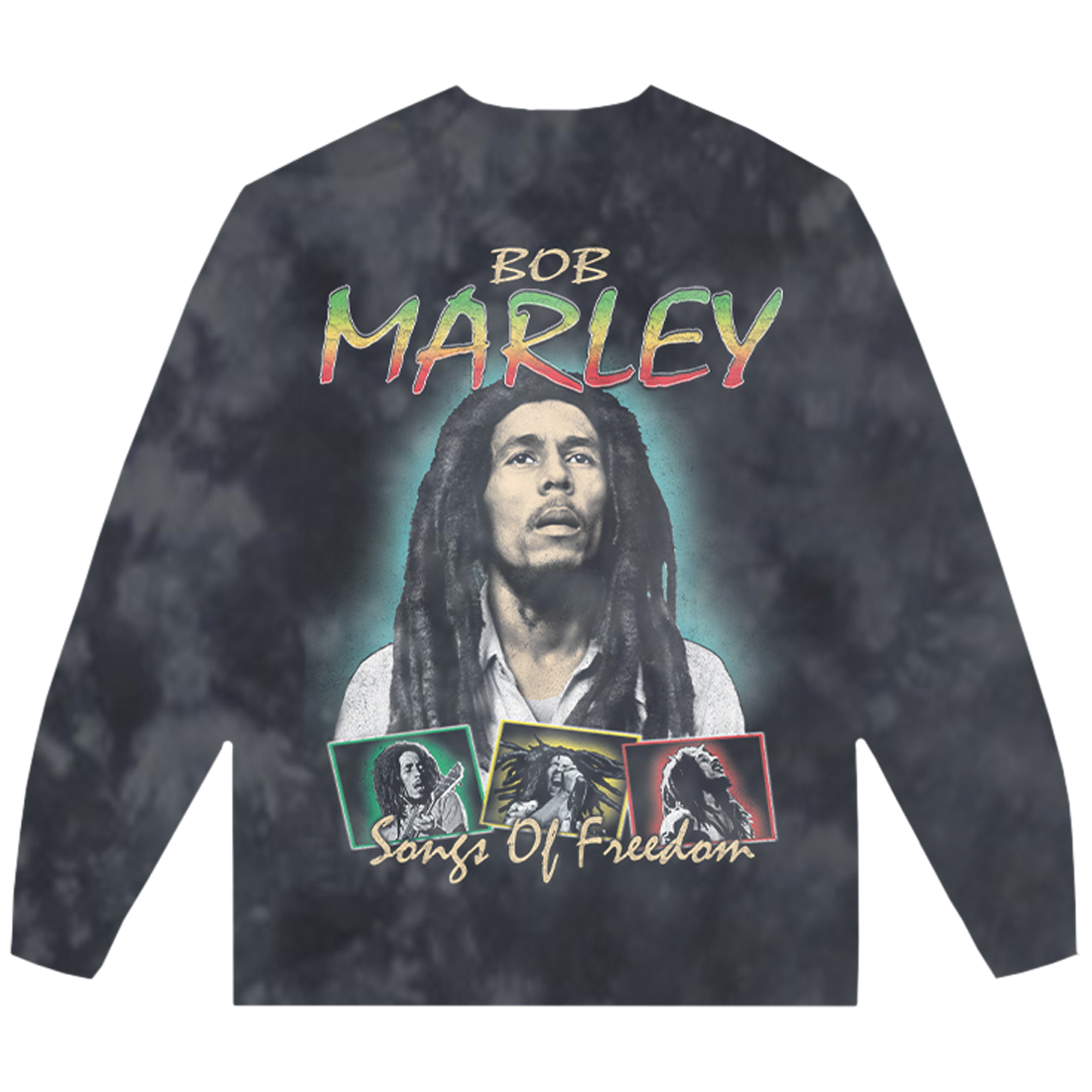 Tie Dye Conquer Hoodie - Bob Marley
