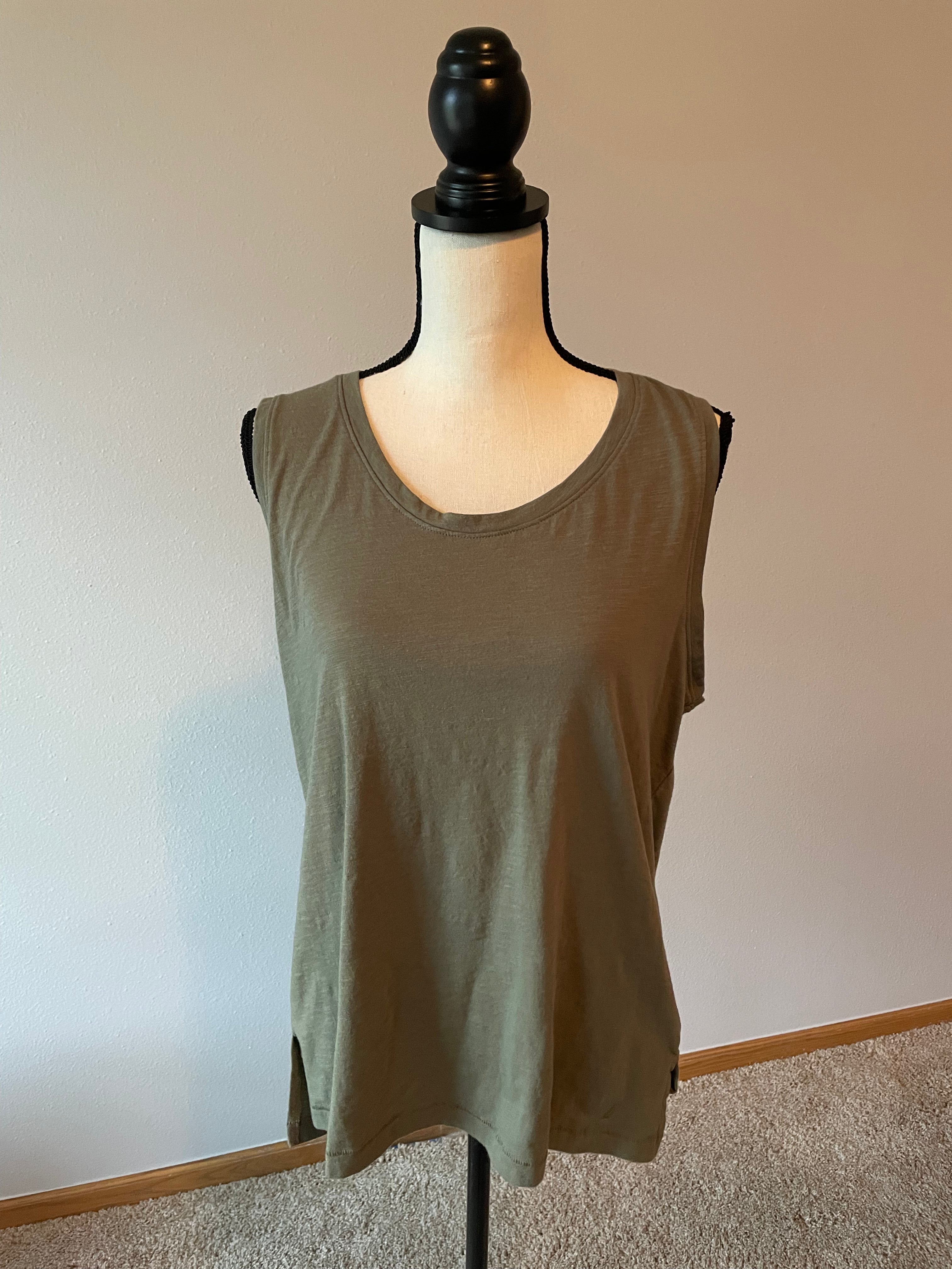Nautica Olive Tank (L)