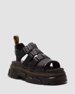 Dr. Martens Mattison 3 Strap Sandals Black - theselectshop
