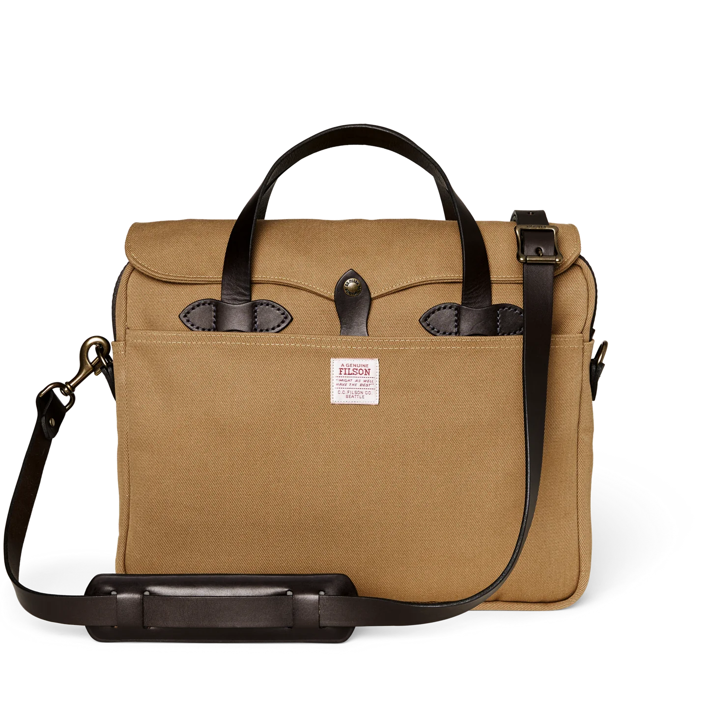 Filson Rugged Twill Original Briefcase |20195528| Tan 260