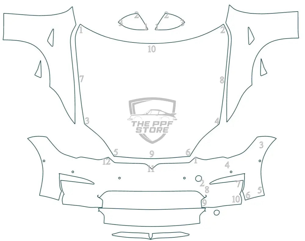 2022 Tesla S Plaid PPF Kit
