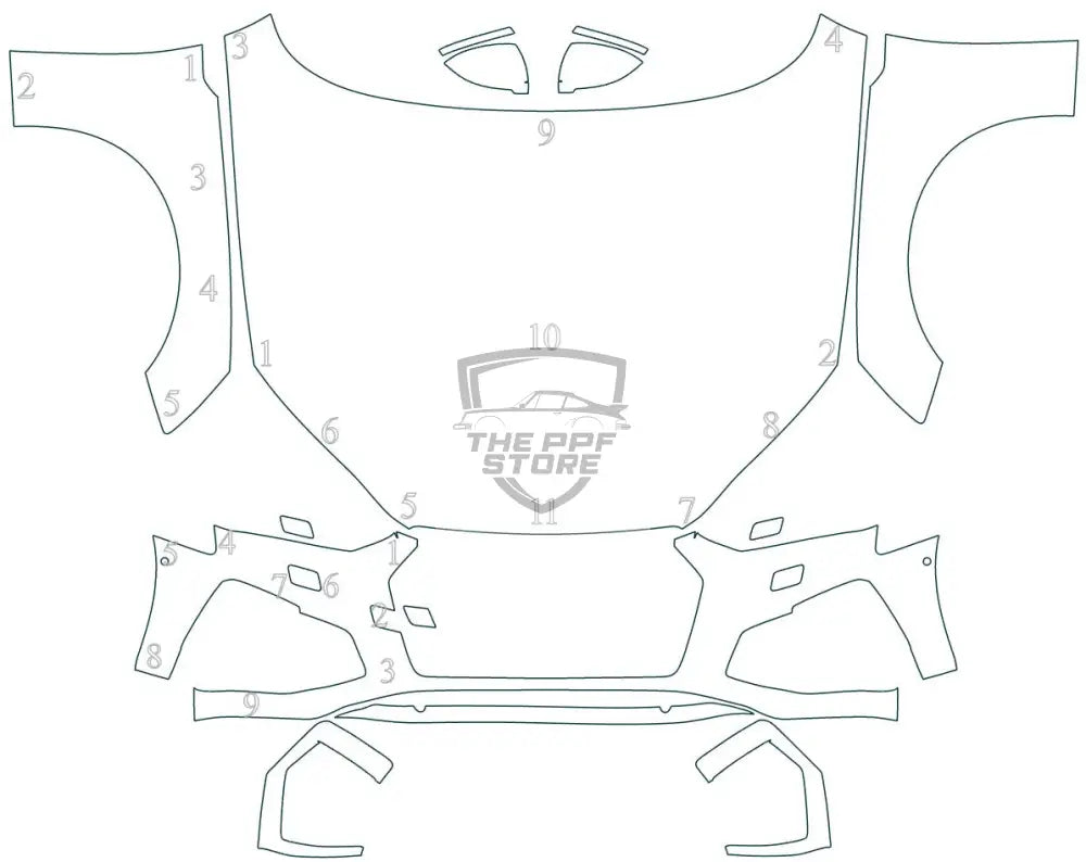 2023 Audi A5 Sportback PPF Kit