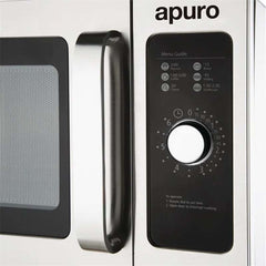 Apuro Light Duty Manual Commercial Microwave 25Ltr Close Up