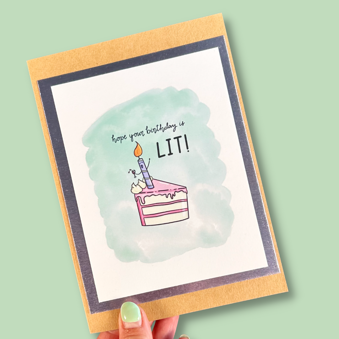 image for The Lit Birthday Card