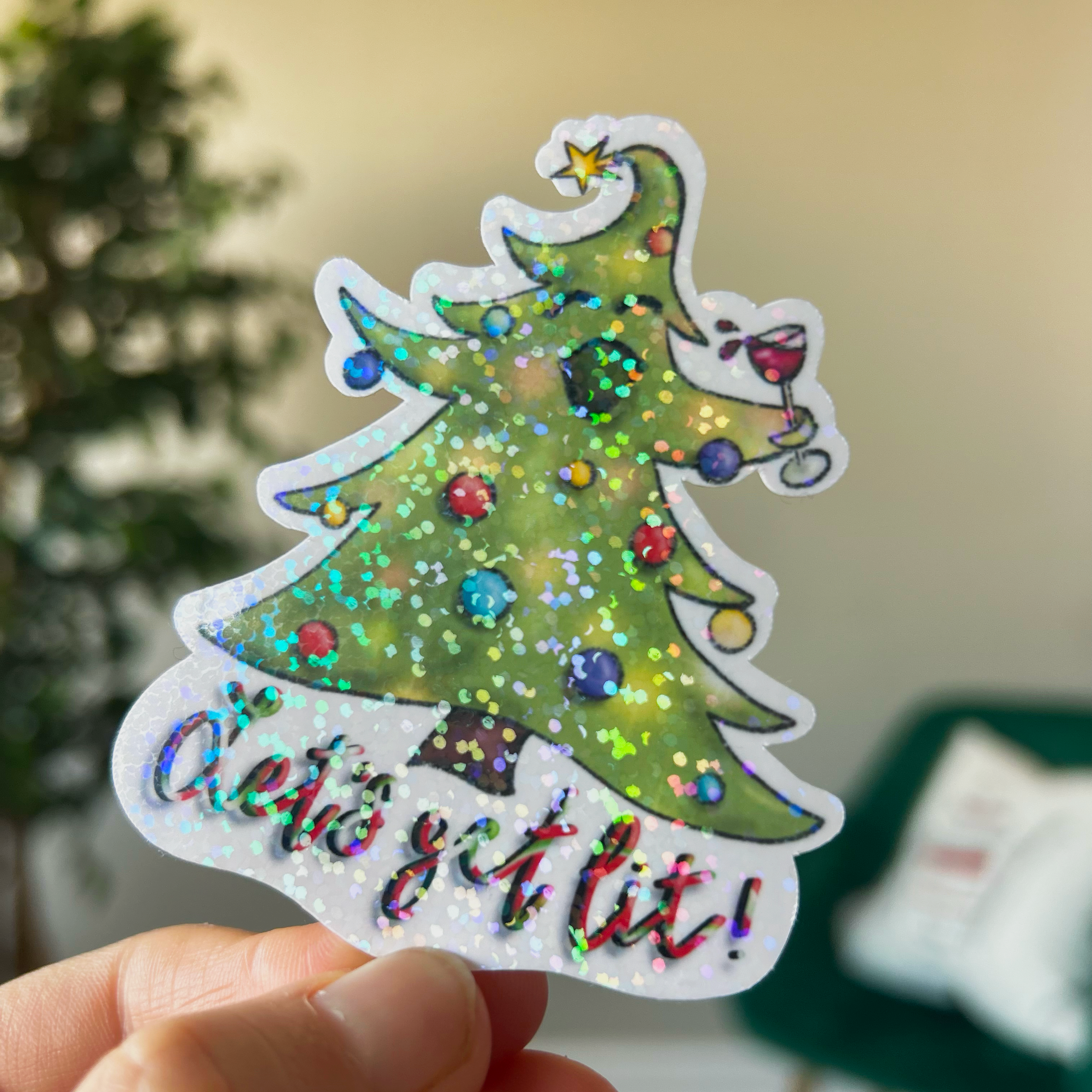 image for The Lit Tree Sticker