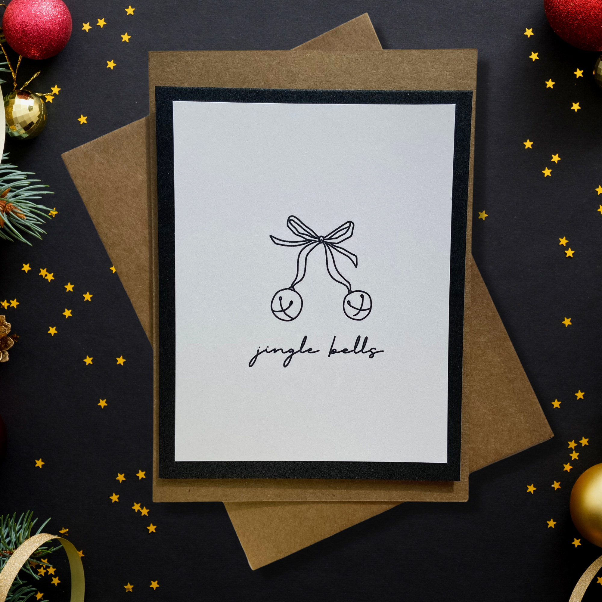 image for Jingle Bells Minimalist Christmas Card