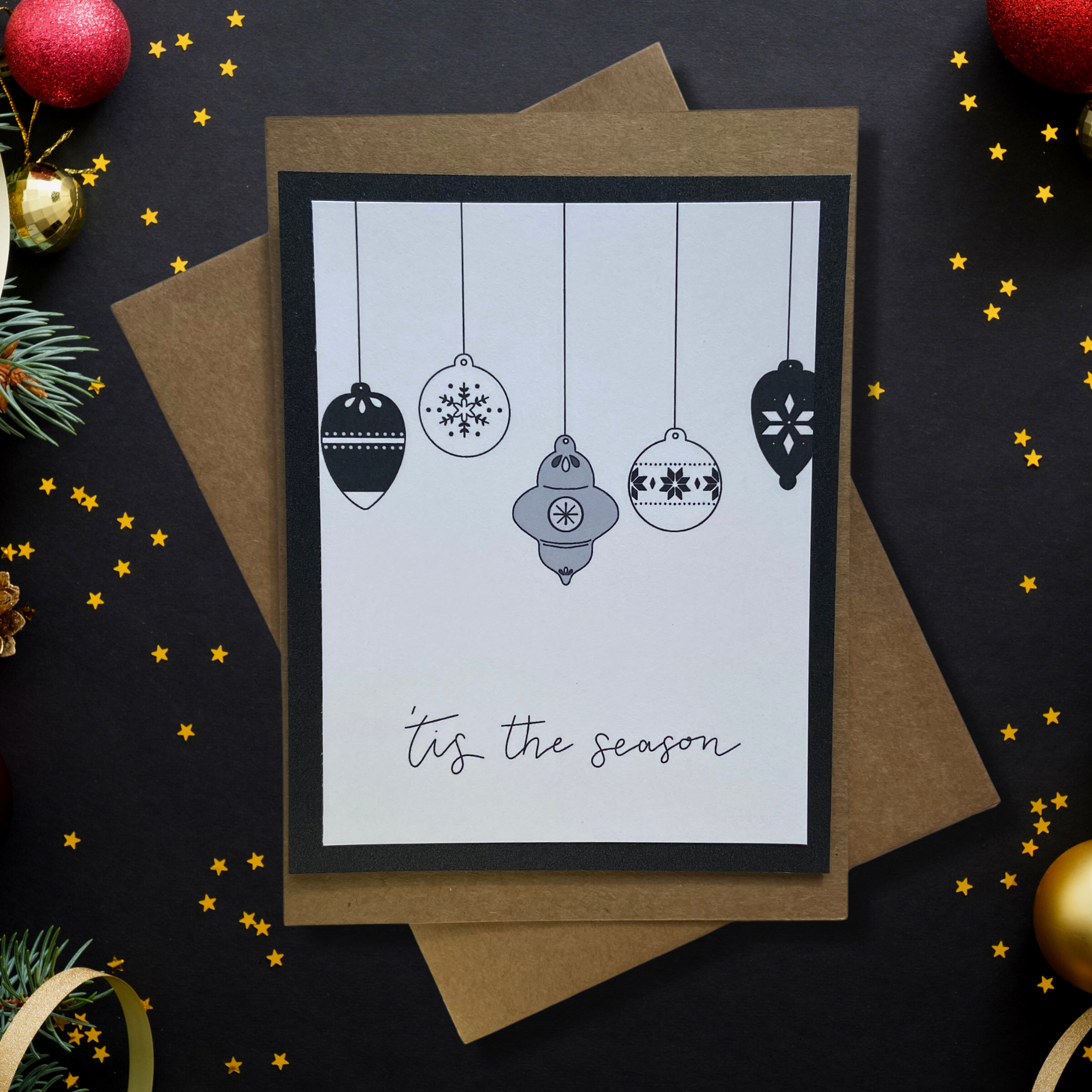 image for Tis The Season Minimalist Christmas Card