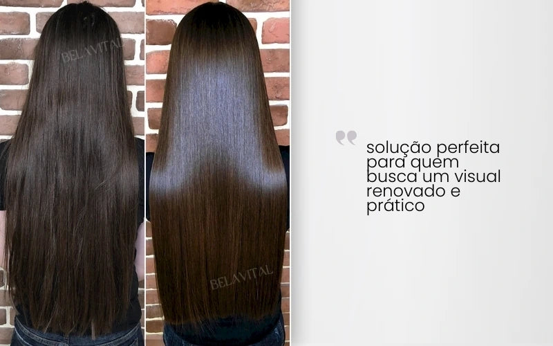 Shampoo Brimless pinta o cabelo em segundos sem comprometer a saúde dos fios