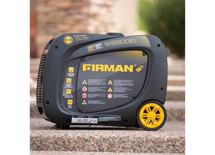 Firman W03083 Remote Start Gas Powered 3300/3000 Watt Whisper Series Extended Run Time Inverter Generator - Image 4