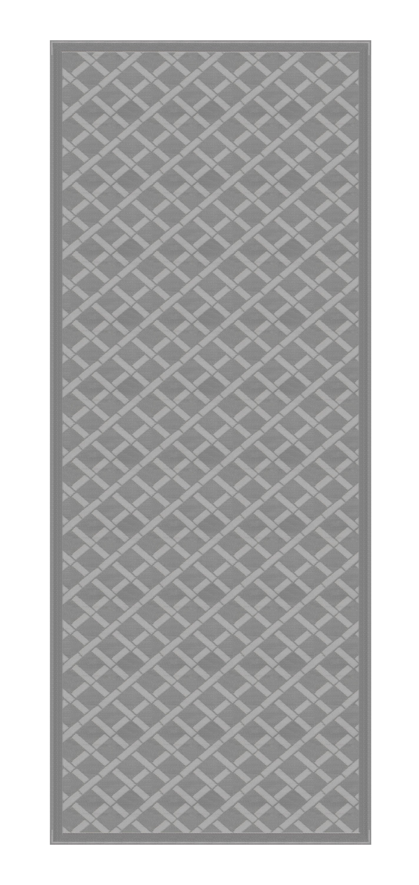 Lippert 2021028038 All Weather Patio Mat 8 X 20 Gray Rve Parts 7468