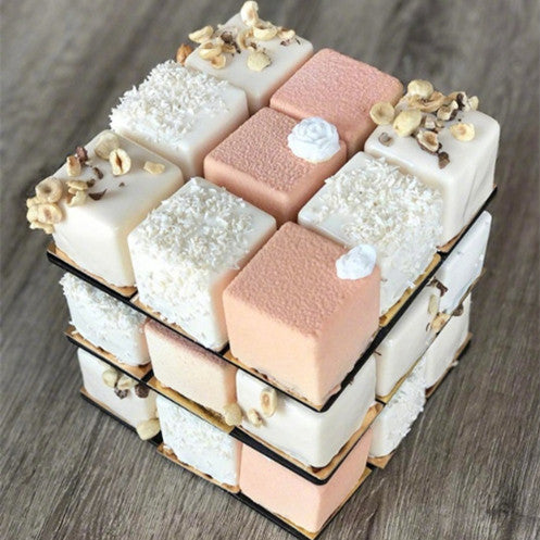 Rubik's Cube Cake-2