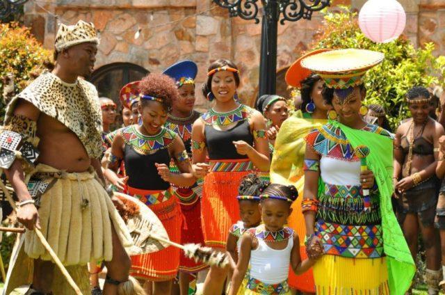 South African Traditional Wedding Dress-1