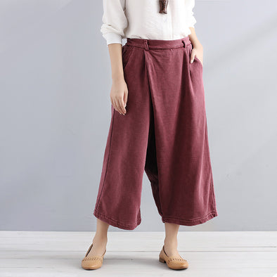 Plus Size Pants for Women | Loose Fitting Cotton Linen Harem Pants – Page 2