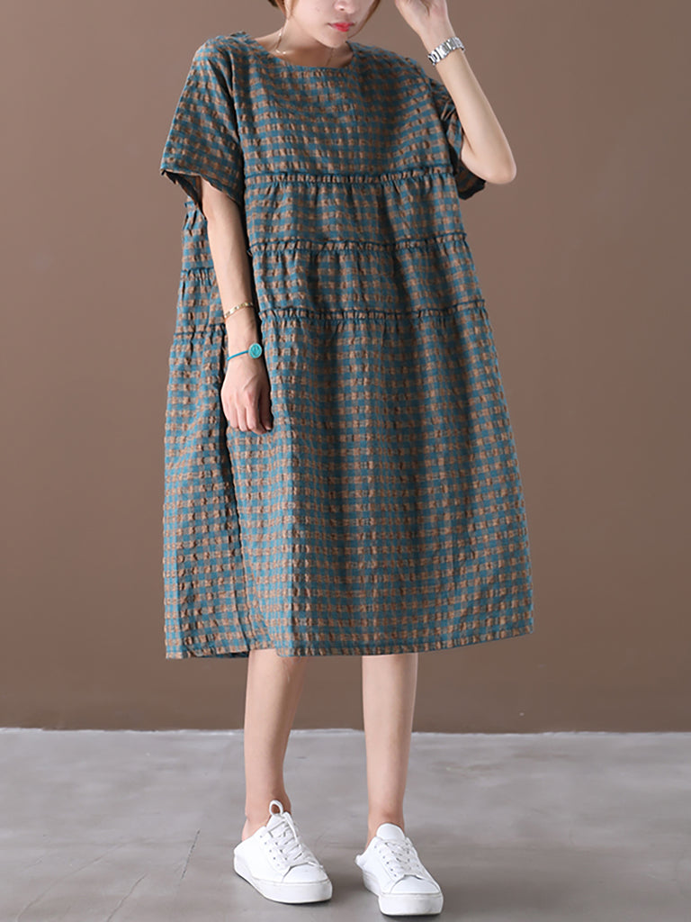 Plus Size Dresses, Cotton and Linen Dresses, Casual Loose Style Dresses ...