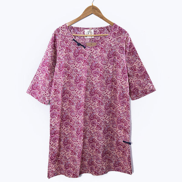 Online buy best women summer shirt, cotton linen shirt, Ladies casual ...