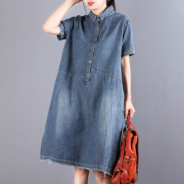 Hot Sales Women's Short Sleeve Dresses | Loose Linen Cotton – Page 4 ...