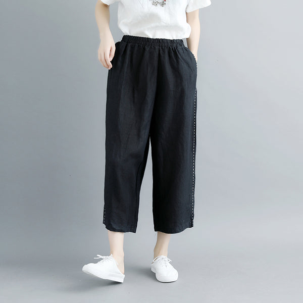 Pants for Women | Loose Fitting Cotton Linen Harem Pants – Page 9