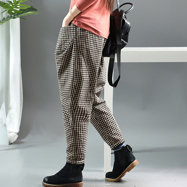 Casual Loose Pants, Linen Cotton Pants, Plus Size Pants – BUYKUD