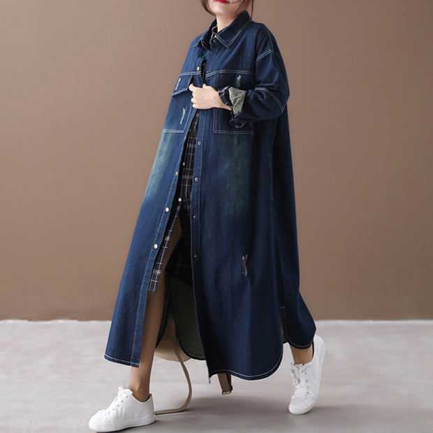 Woman Casual Loose Linen Cotton Coats Online – Page 6 – BUYKUD