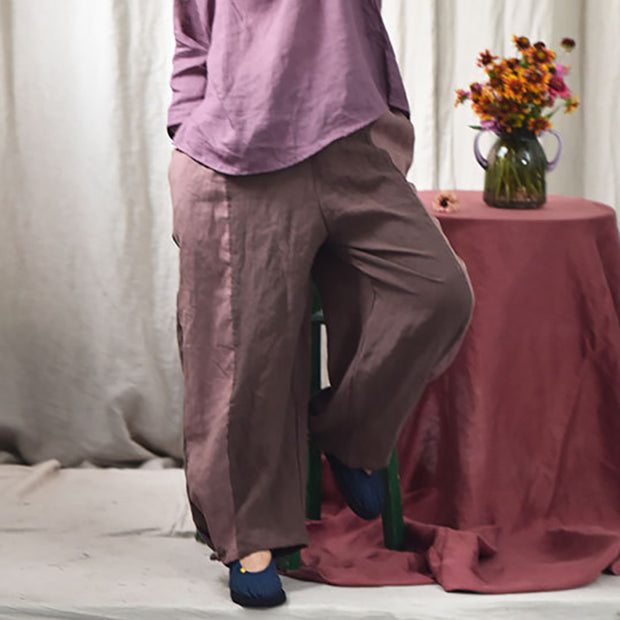 Casual Loose Pants, Linen Cotton Pants, Plus Size Pants – Page 2 – BUYKUD