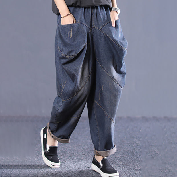 Casual Loose Pants, Linen Cotton Pants, Plus Size Pants – Page 2 – BUYKUD