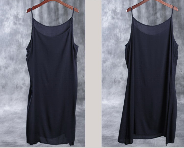 Printing Summer Short Sleeves Round Neck Loose Dress - purplepineapplefitness