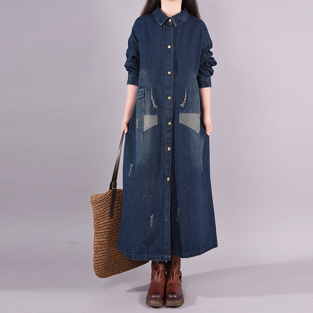 Womens Cotton Coats and Jackets - Womens Casual Loose Coats - BUYKUD ...