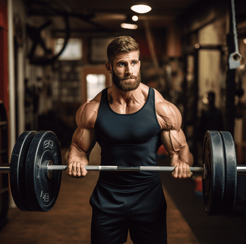 Homme biceps curl