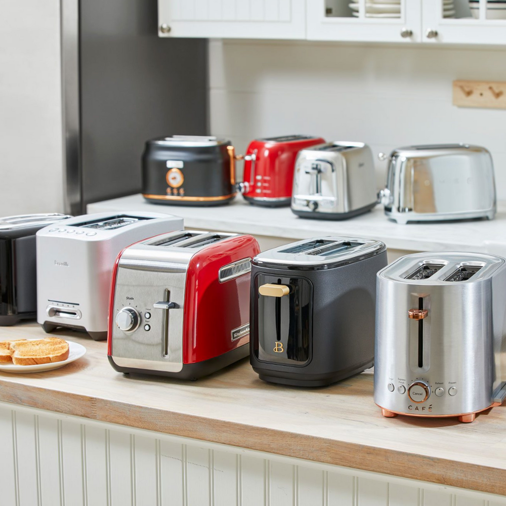 Huge range of matching sets including kettles, toasters, bread bins, canisters, towel poles and more.