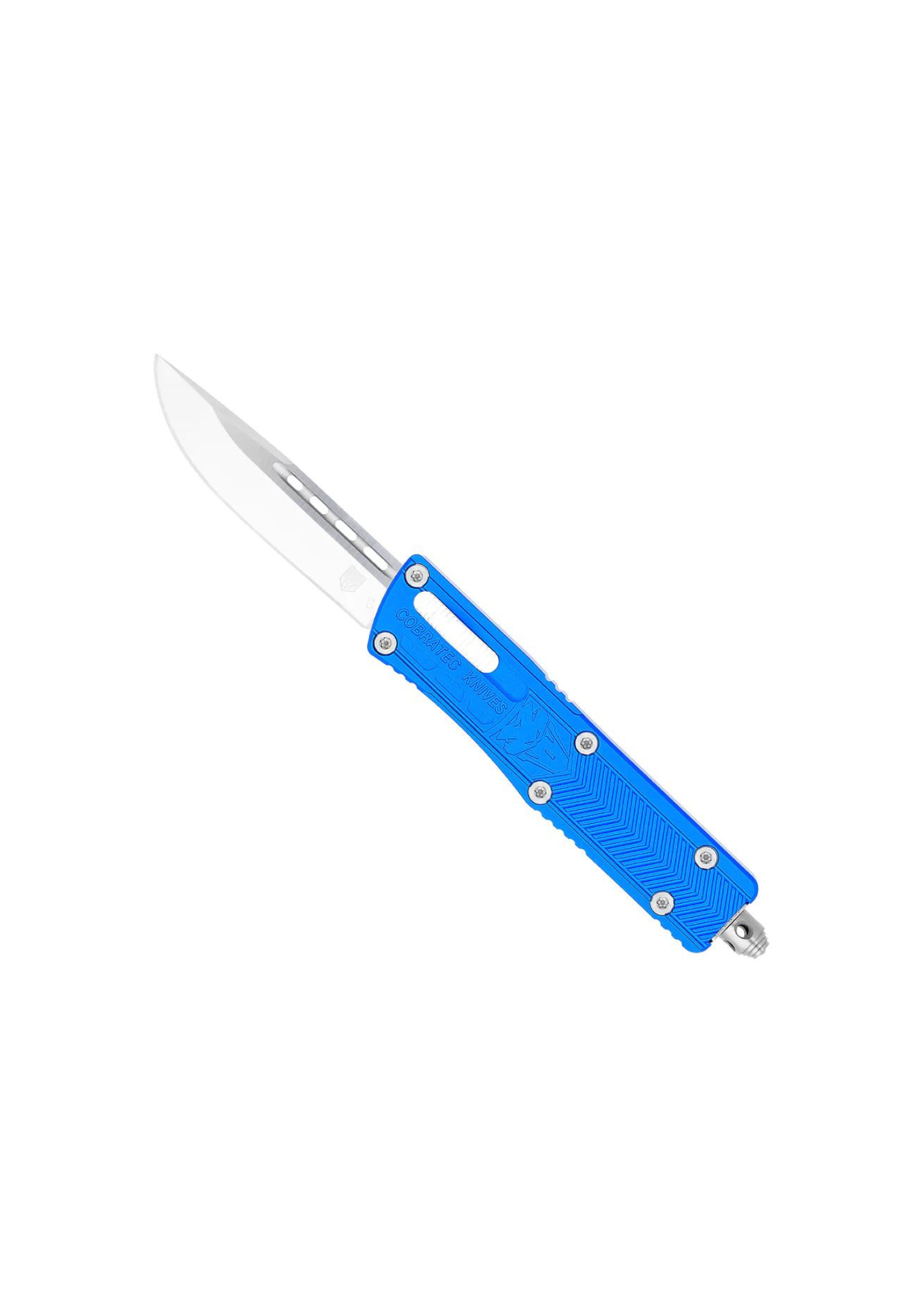 CobraTec OTF Tactical Knife Small Sidewinder Blue