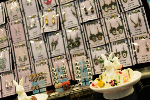 8th sin creations at London comic convention Hyper Japan, featuring costume jewellery.