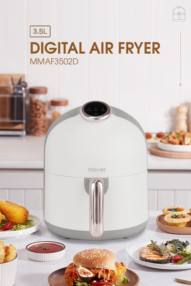 Enjoy tasty perfection with Mistral's 10 Litre Digital Air Fryer