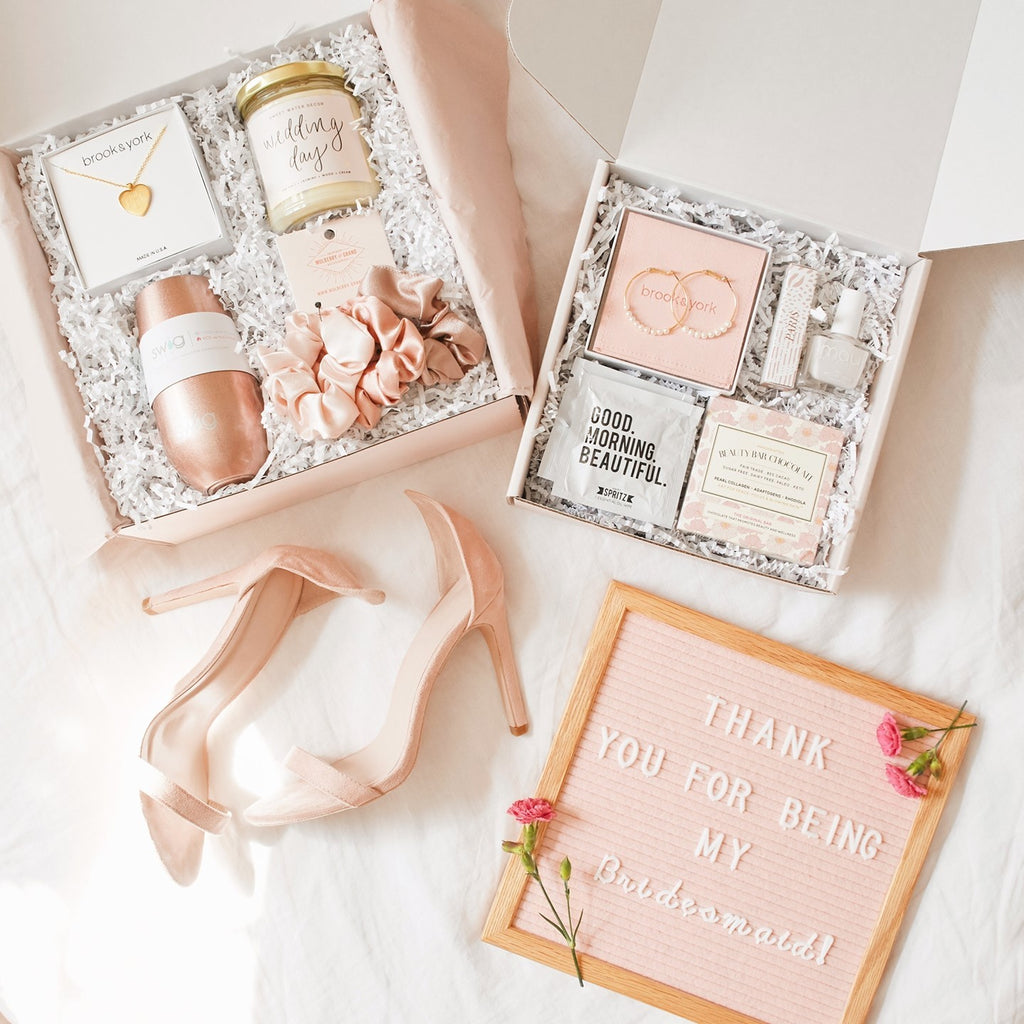 personalised bridesmaid proposal box