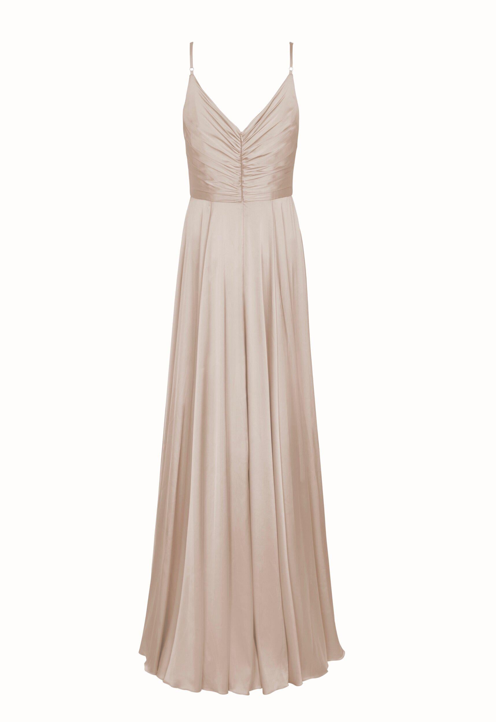 PRE ORDER Isla Bridesmaid Dress In Champagne Satin