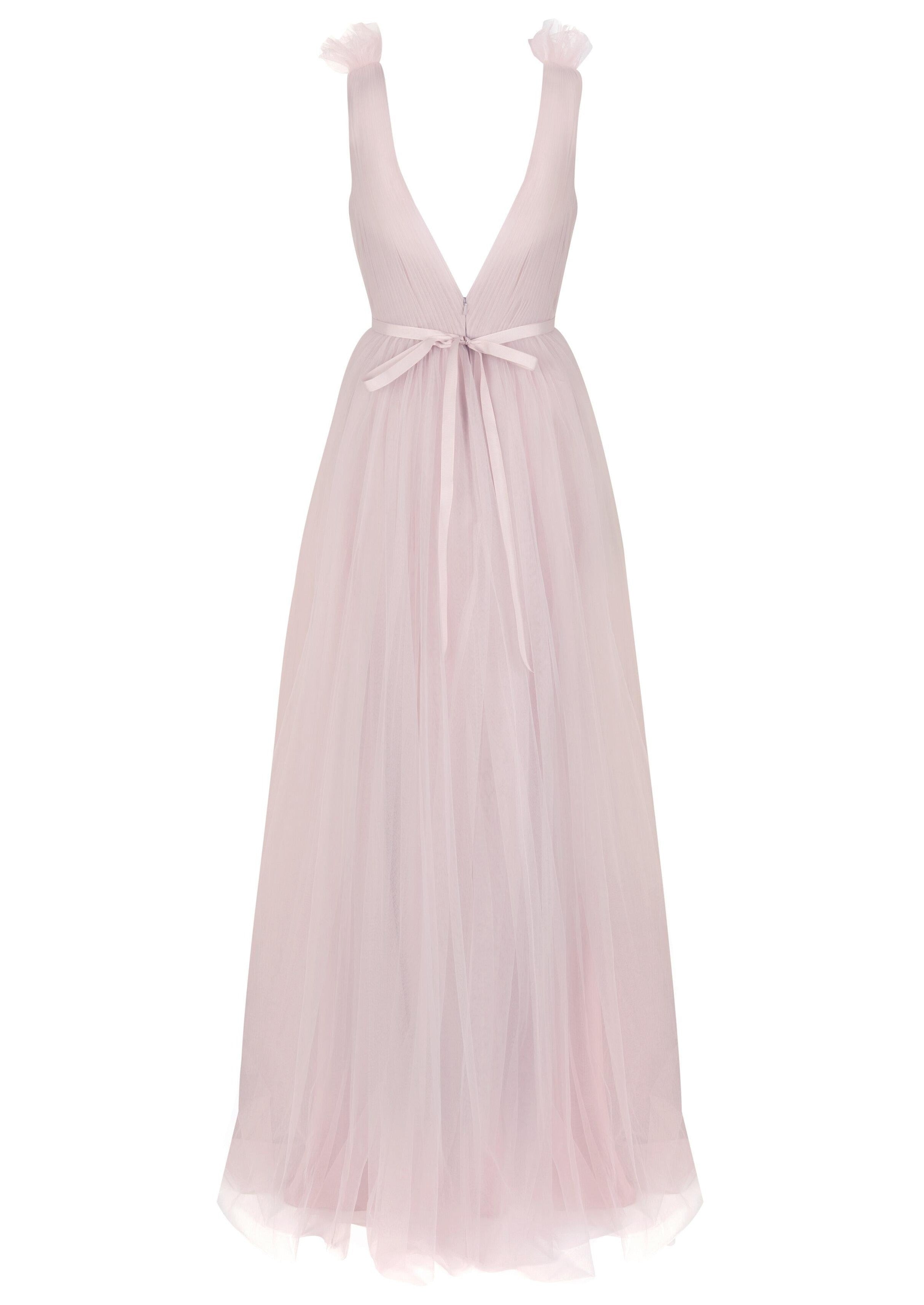 PRE ORDER Grace Bridesmaid Dress In Smoked Orchid Super Soft Tulle