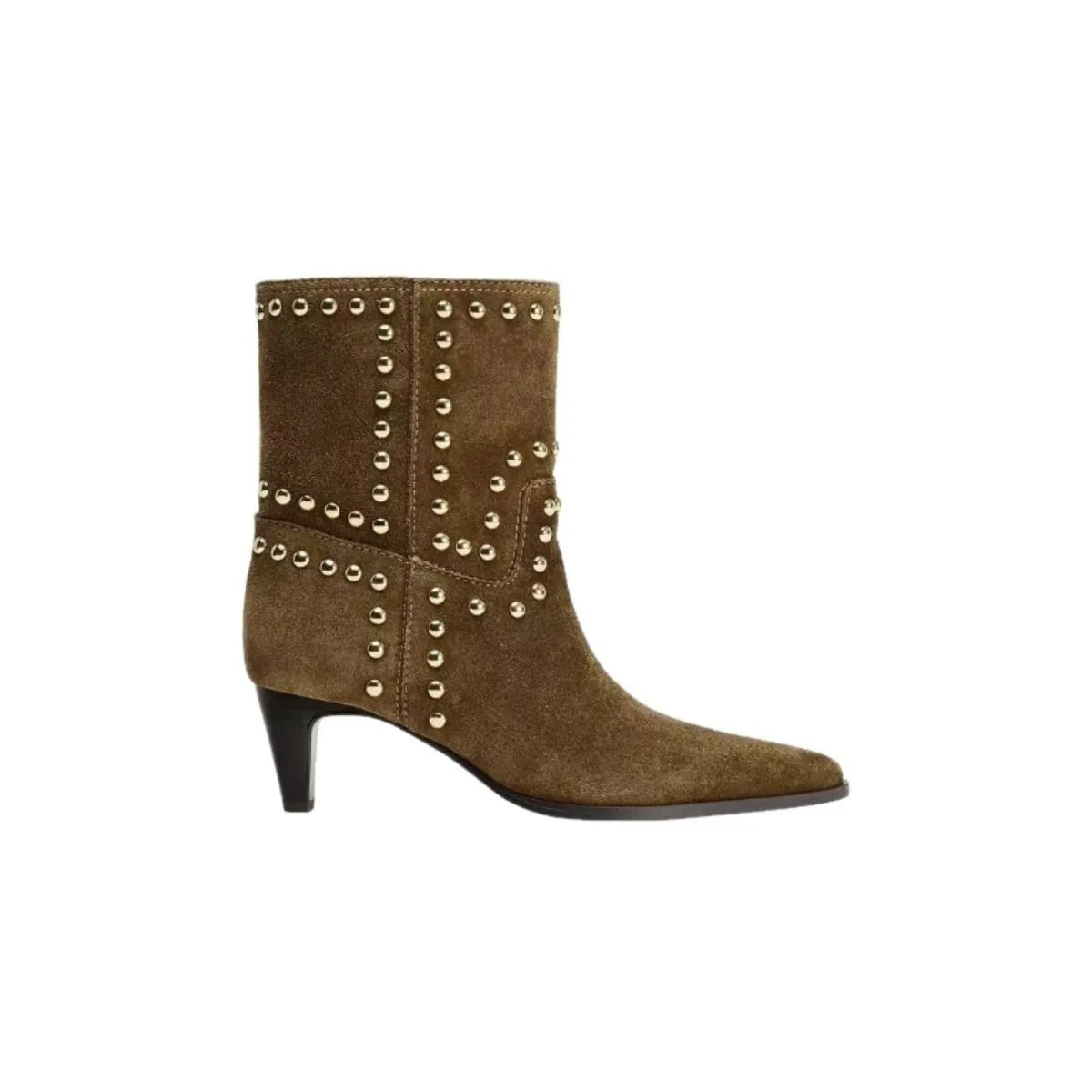 Point Toe Kitten Heels Boots