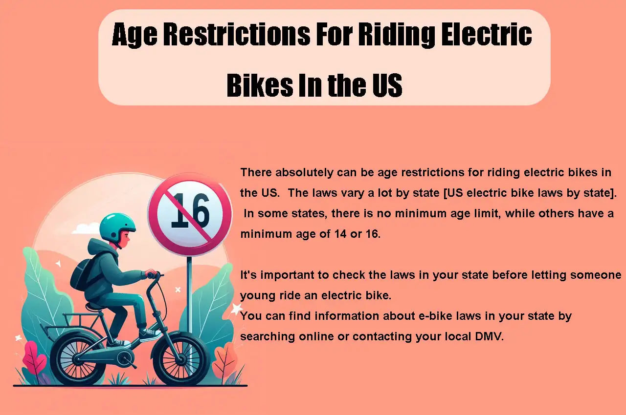 Age Restrictions For Riding Electric Bikes