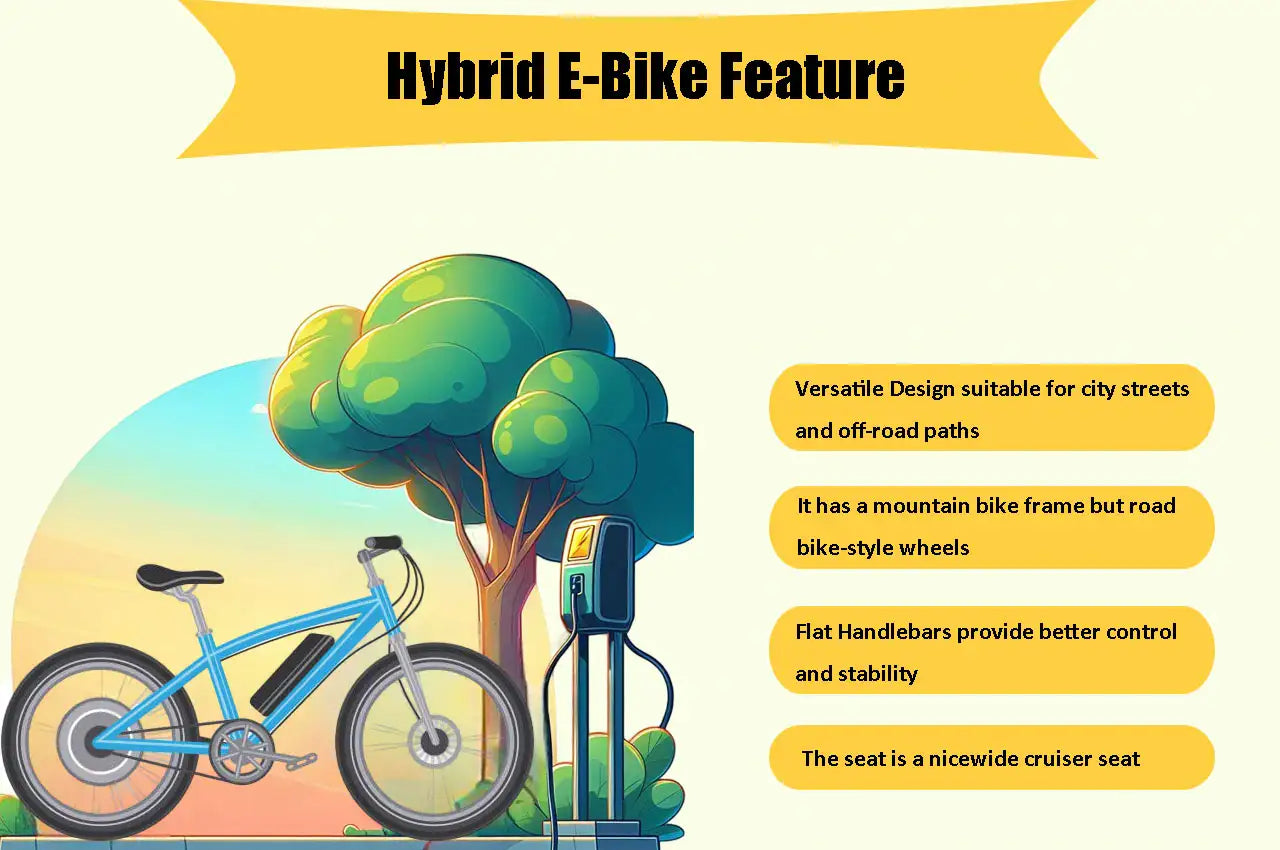 Hybrid E-Bike Feature
