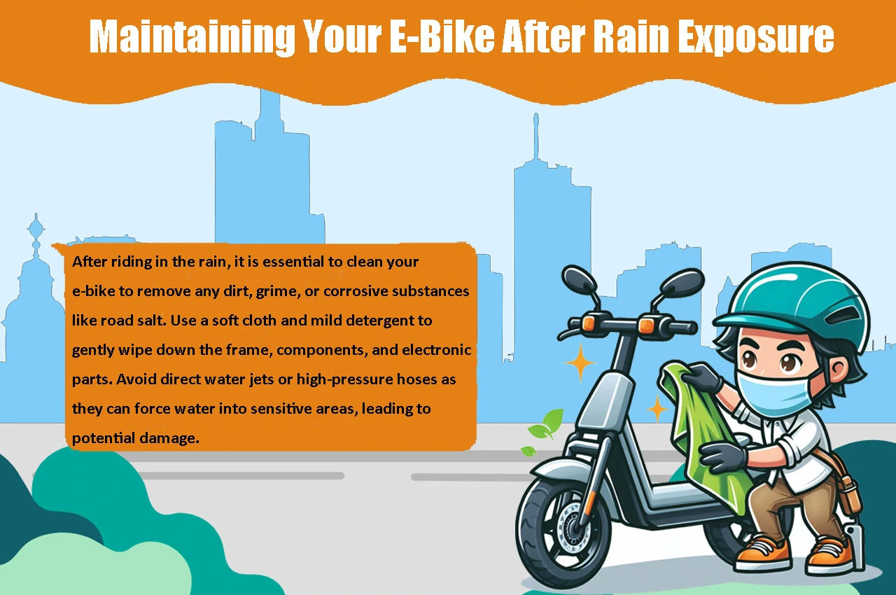 Maintaining Your E-Bike After Rain Exposure